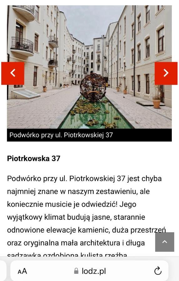 Sweet Dreams Piotrkowska Apartment ウッチ エクステリア 写真